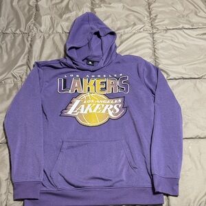 NBA Lakers Purple Hoodie Sweater